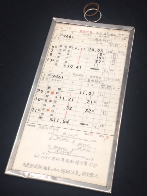 カラマツトレインMINI速報/名古屋274（鉄道関連品販売）