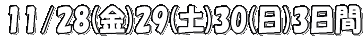 11/28()29(y)30()3 