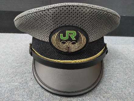 JR 駅員 帽子